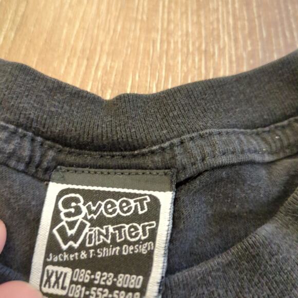 VTG Silenced Weapons Pirate Gun Adult XL Shirt Skulls Biker Choppers Warfare Y2K - Picture 6 of 8